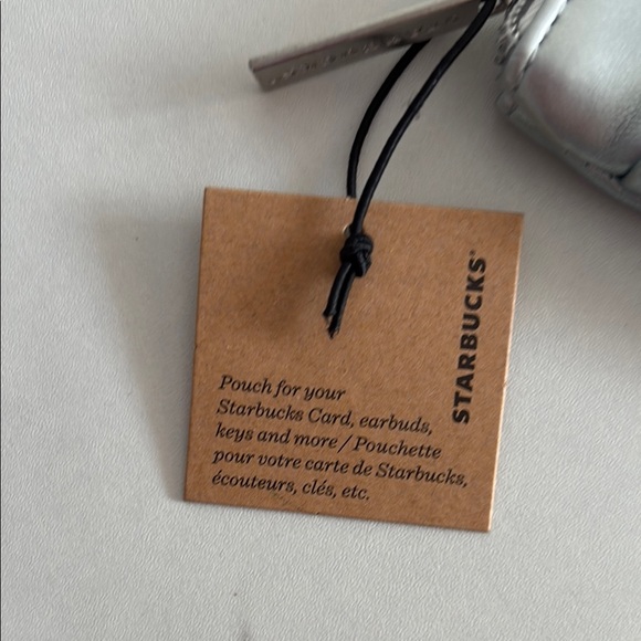 Starbucks Blue and Silver Card Holder - Picture 2 of 4